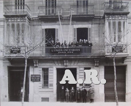 Vintage photo Spain albumen